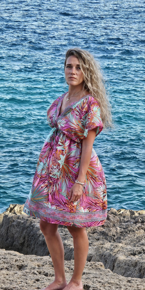 2801- LADY SHORT DRESS