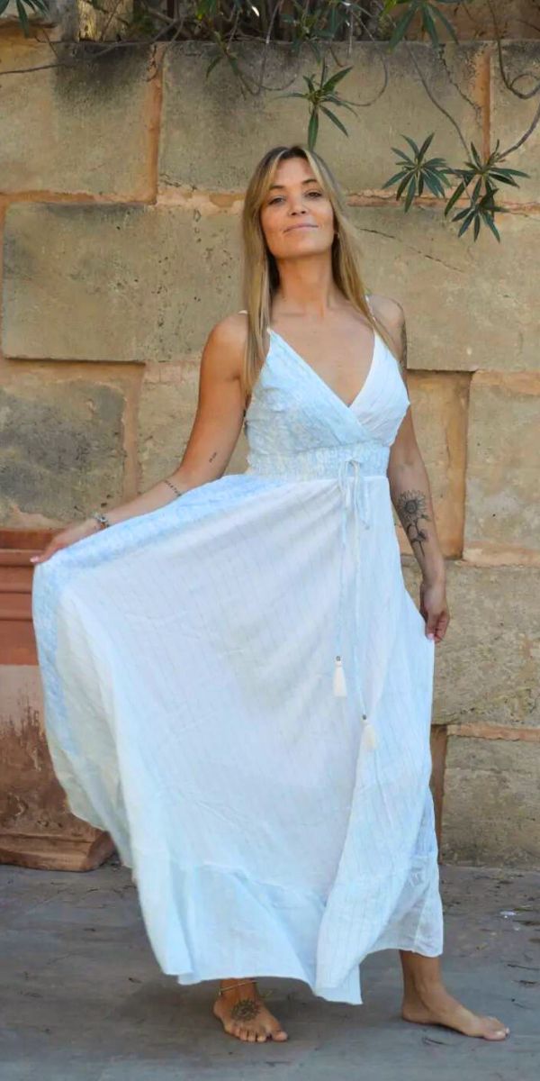 2594-LUREX ANDREA DRESS