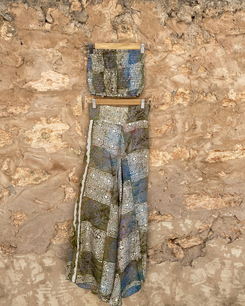 714- TROUSER SEDA + TOP