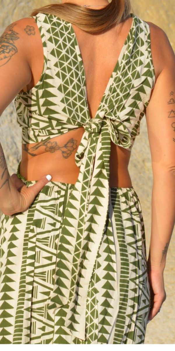 (STOCK)8098 SAND DRESS