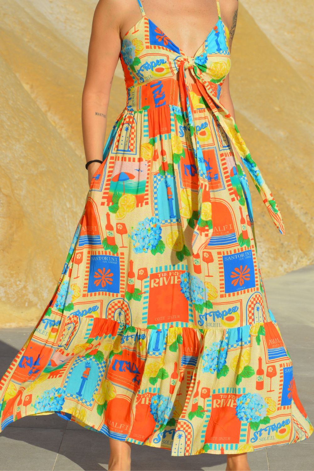 ND-11 COLORINES DRESS