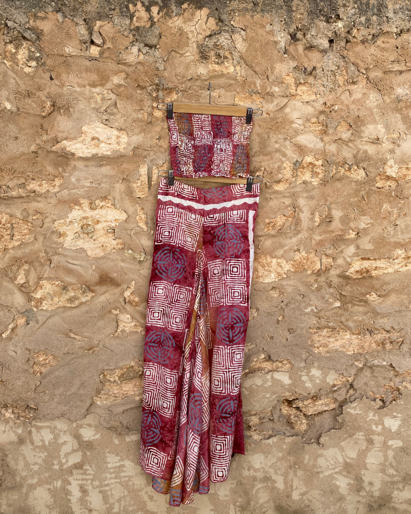 714- TROUSER SEDA + TOP