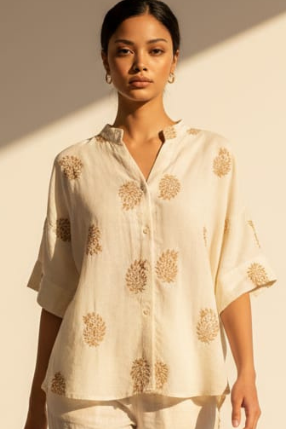 1232 EMBRODERY SHIRT