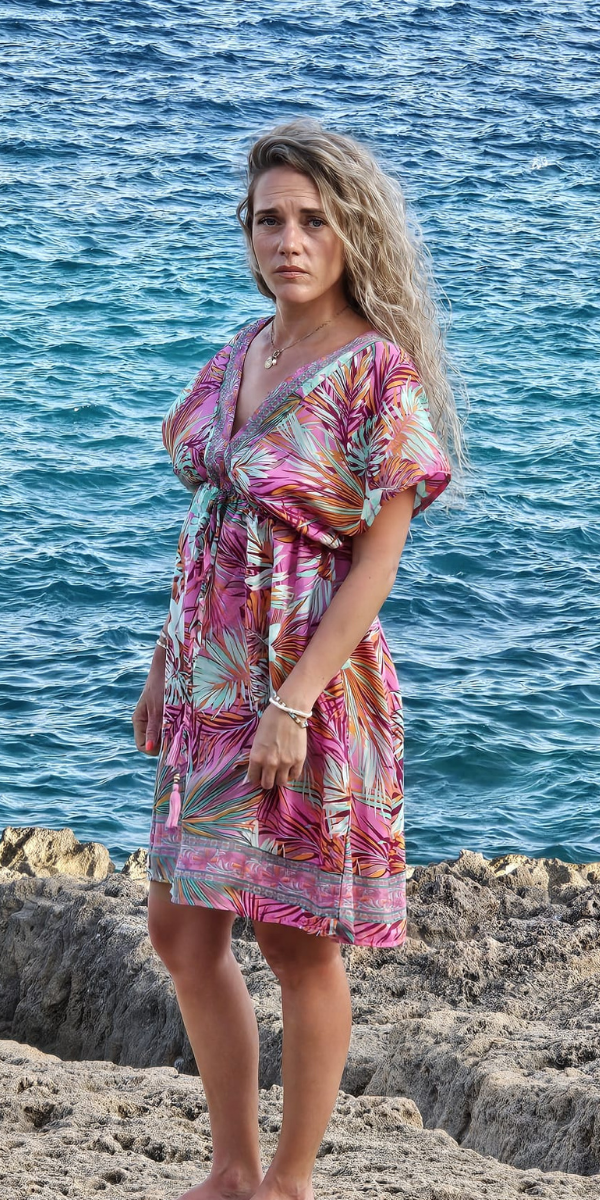 2801- LADY SHORT DRESS