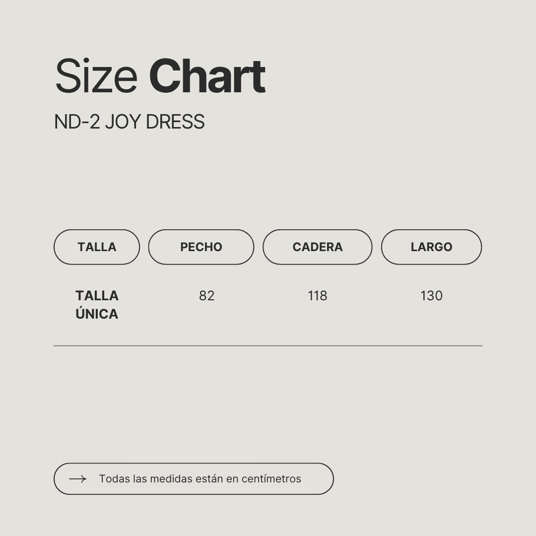 ND2- JOY DRESS