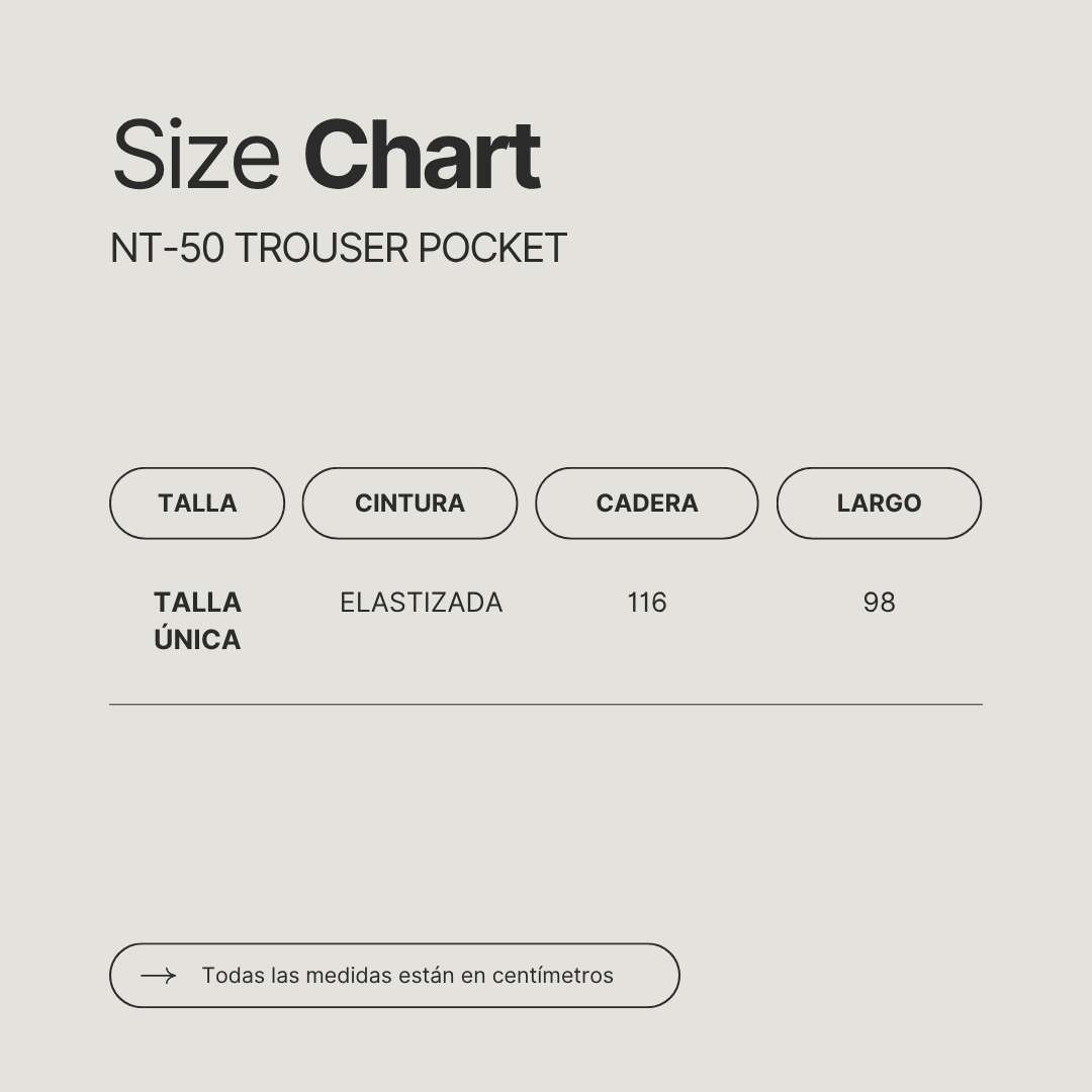 NT50- TROUSER RAYON POCKET